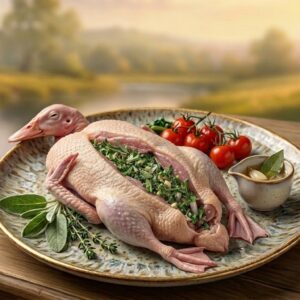 Duck and Bird whole and fresh duck