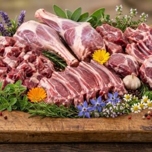 100% fresh full goat meat (আস্ত খাসির মাংস মিক্স কাট)