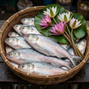 fresh river hilsa (ilish) 700 gm 1 kg