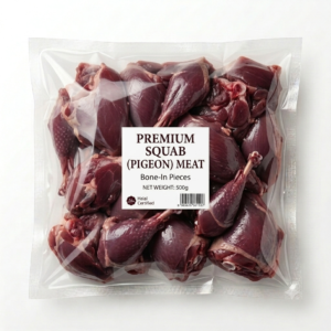 Duck and Bird fresh pigeon meat (squab)