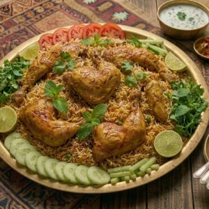 Catering Packages chicken biryani & tikka combo – party pack (10 people)
