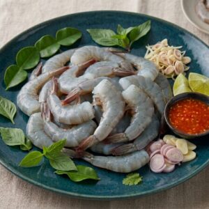 Fresh Fish fresh cleaned & peeled chingri (খোসা ছাড়ানো চিংড়ি) 500gm to 1kg