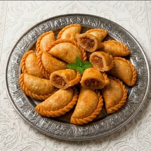 crispy fried bhaja puli pitha (ঐতিহ্যবাহী মচমচে ভাজা পুলি পিঠা) – 5 pcs / set