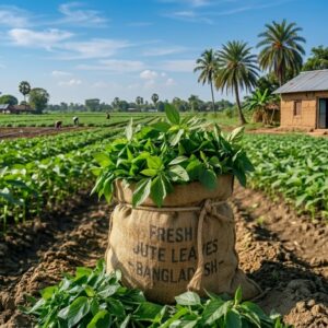 fresh jute leaves (pat shak) / তাজা পাটশাক – 1 bunch (approx. 250gm 300gm)